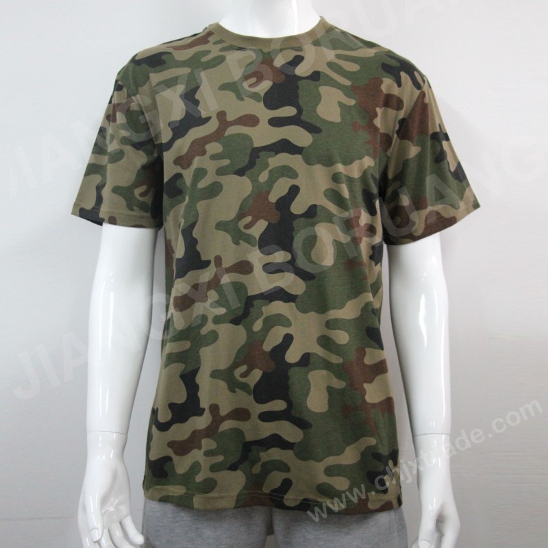 MENS TC65/35 180G JERSEY CAMOUFLAGE T-SHIRT