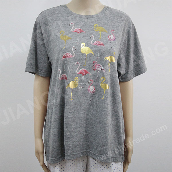 WOMENS T-SHIRT WITH CUSTOM PRINT