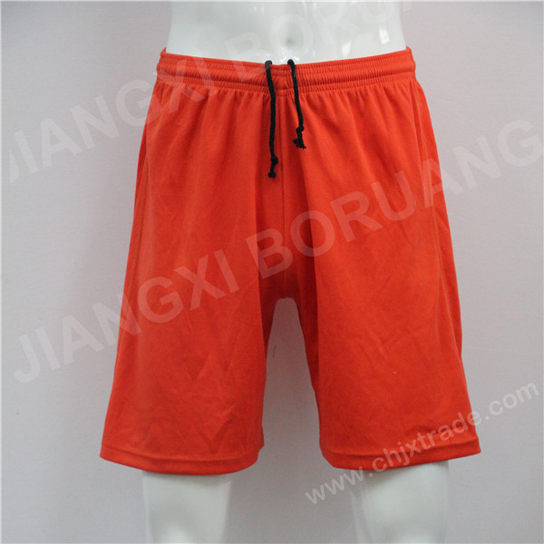 MENS 100%POLYESTER BIRD EYES SHORT PANTS