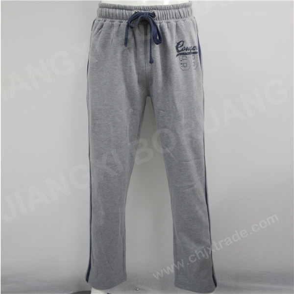 MENS TC 65/35 FLEECE PANTS WITH PRINT