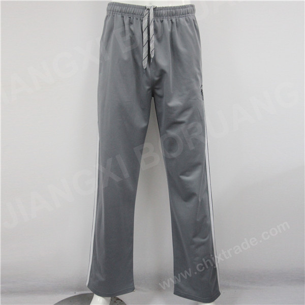 MENS 100%POLYESTER PANTS WITH EMBROIDERY