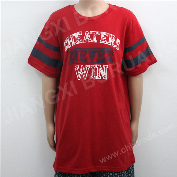 BOYS CVC JERSEY T-SHIRT WITH PRINT