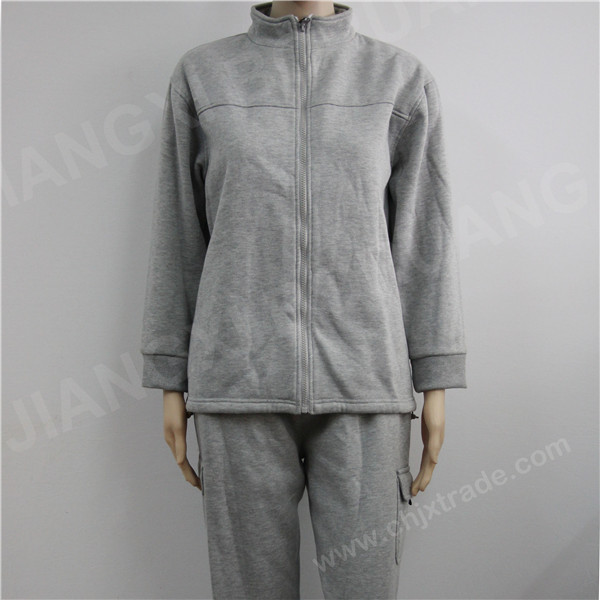 WOMENS CVC FLEECE LONG SLEEVE SET