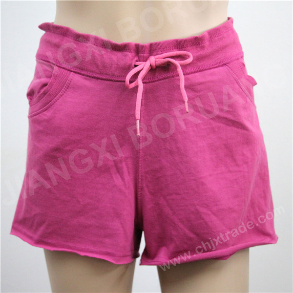 WOMENS CVC TERRY SHORT PANTS