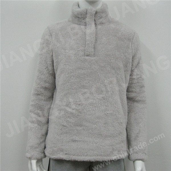 MENS 100%POLYESTER FLEECE SWEATER